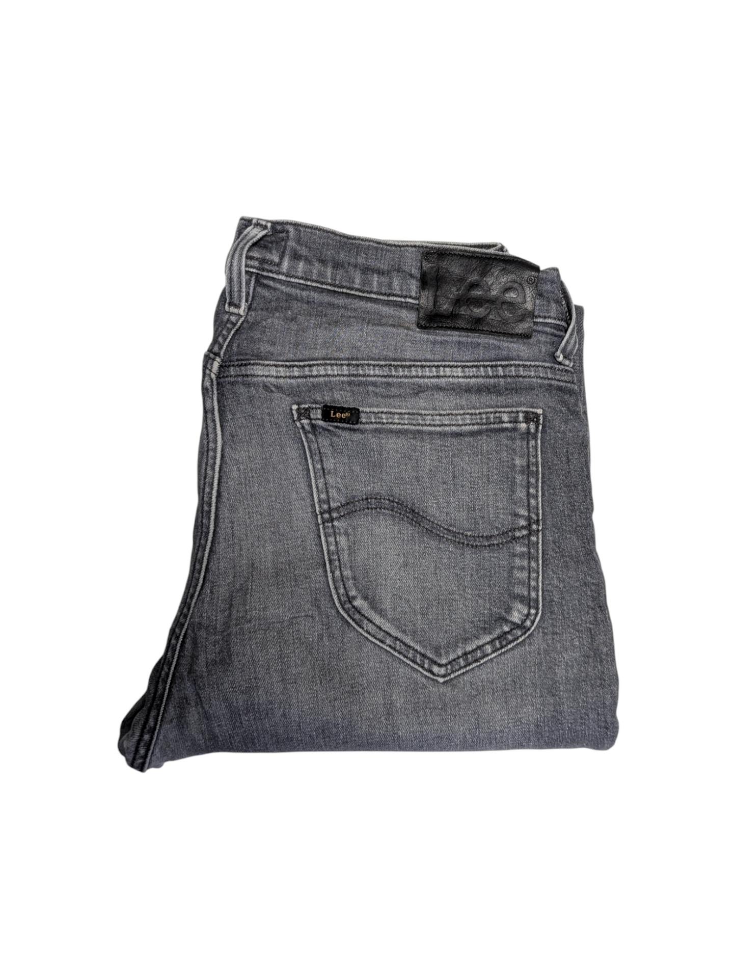 Lee Jeans 'Rider' Stretch- grey wash - straight leg - long leg W33 L34