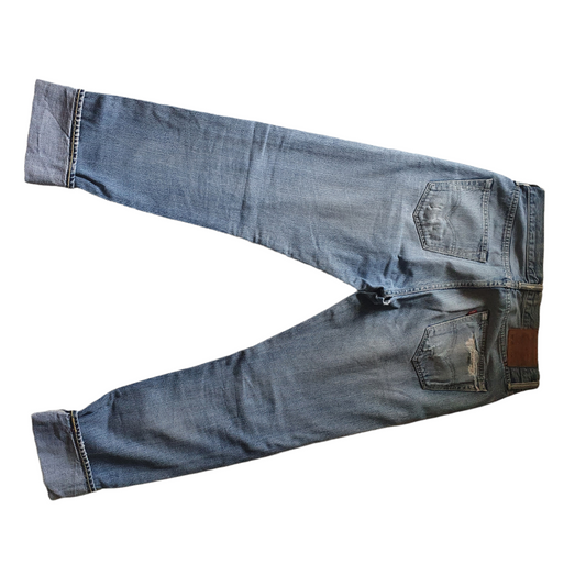 Vintage Levis 501 Jeans Button Fly Stone Wash W30