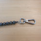 Bobble Diamonte Wallet Chain 21" Gun Metal Grey