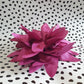 11" XL Flower Corsage Handmade Recycled Material, Pin Back, Shoulder Brooch