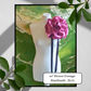 10" XL Flower Corsage Handmade Recycled Material, Pin Back, Shoulder Brooch