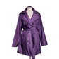 Vintage Wardobe Purple Trench Coat Mac UK20
