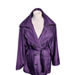 Vintage Wardobe Purple Trench Coat Mac UK20