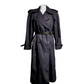 Vintage Black Oversized Trench Coat Large/X-Large