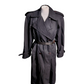 Vintage Black Oversized Trench Coat Large/X-Large