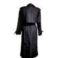 Vintage Black Oversized Trench Coat Large/X-Large