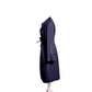 Vintage Navy 'Menzies-Dixon' oversized Trench Coat - Large
