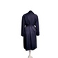Vintage Navy 'Menzies-Dixon' oversized Trench Coat - Large