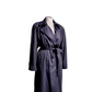 Vintage Navy 'Menzies-Dixon' oversized Trench Coat - Large