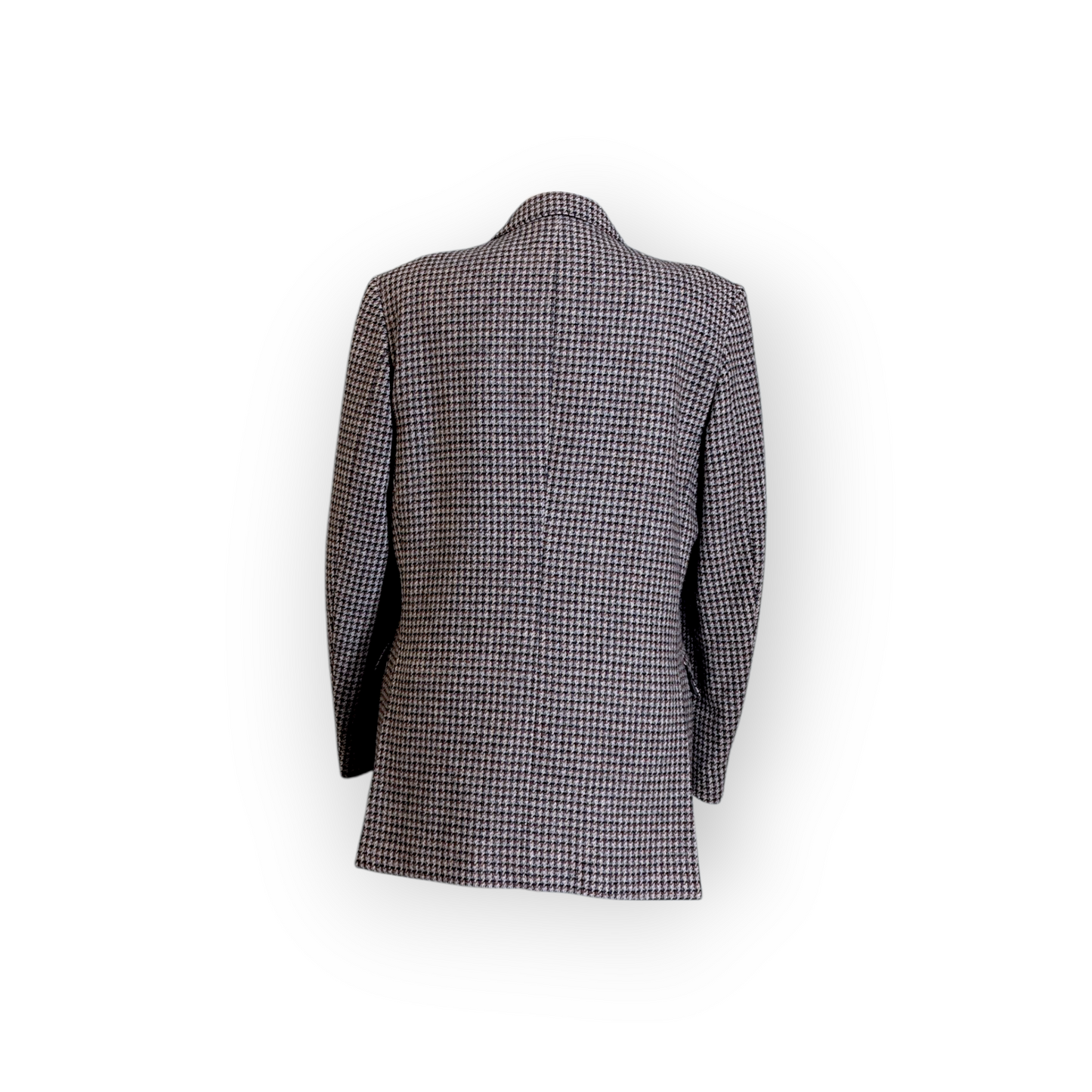 Vintage 'St Michaels' Dogtooth Pure Wool Oversized Blazer (42) XLarge