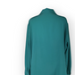 Vintage Embroidered Oversized Blouse - UK22 - Green 'Elena' Shirt