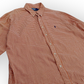 Polo by Ralph Lauren Orange Gingham Plaid Oversized Shirt XXL