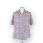 Honor Milburn Floral Ditsy Short Sleeve Blouse Pink Green (UK10) Small