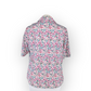 Honor Milburn Floral Ditsy Short Sleeve Blouse Pink Green (UK10) Small