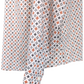 Vintage grey & orange pattern long sleev blouse UK 20
