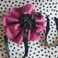 10" XL Flower Corsage Handmade Recycled Material, Pin Back, Shoulder Brooch