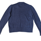 J Crew Preloved Navy Crew Neck Cable Knit Jumper Large