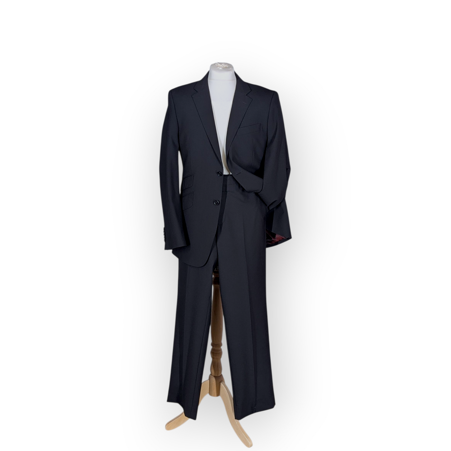 Jermyn  Hawkes & Curtis Street Black Suit 42"Chest