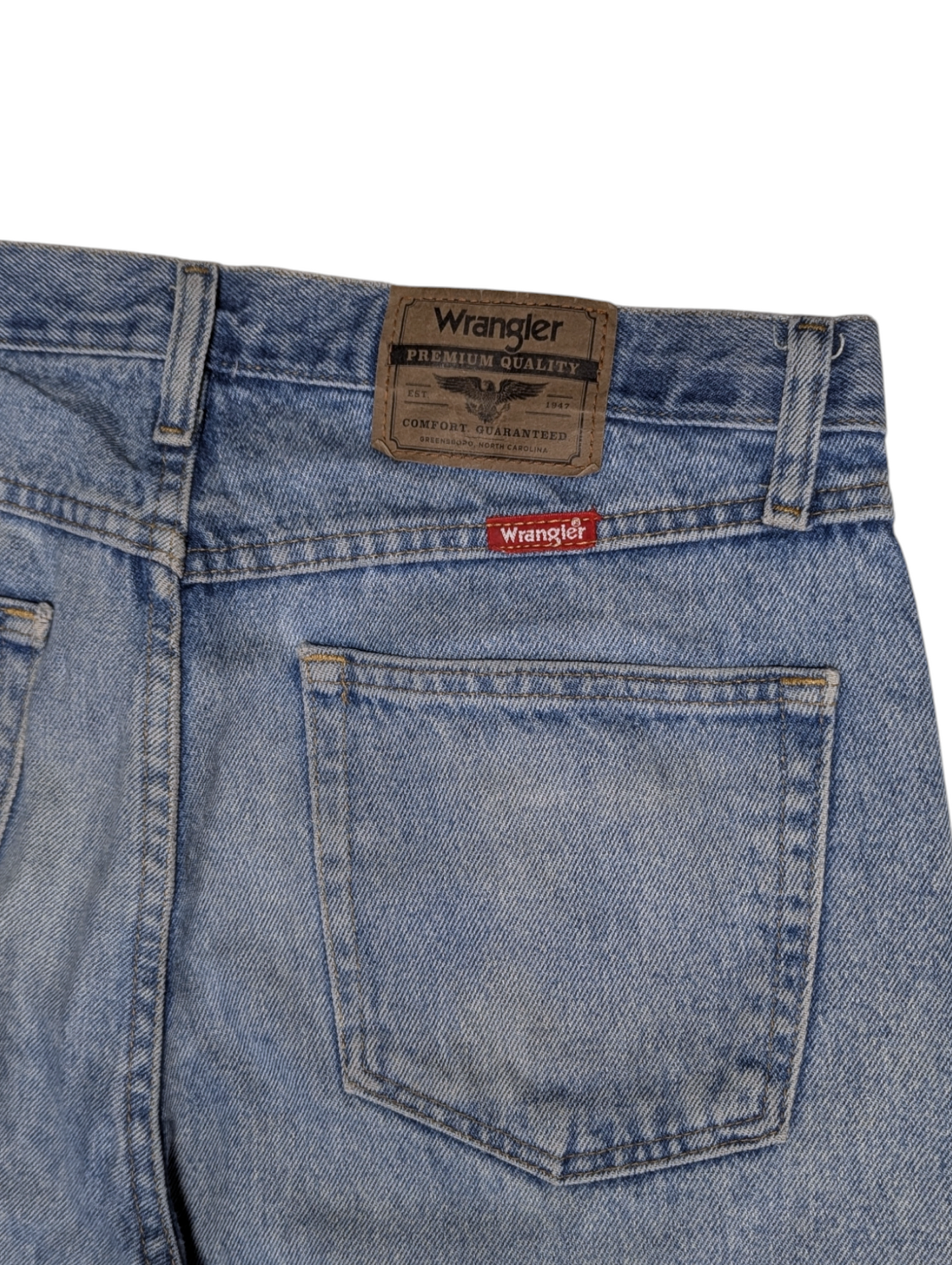 WRANGLER Regular Fit Stone - Loose - straight leg - Stone wash - W33 L32
