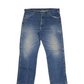 Wrangler Faded Blue Wash Straight Leg Baggy Fit Jeans 40"