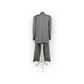 Vintage DAKS Jermyn Street Glen Check Two Piece Suit  48"