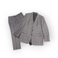 Vintage DAKS Jermyn Street Glen Check Two Piece Suit  48"