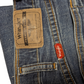 Wrangler Relaxed Bootcut Blue Faded Jeans 38" Waist