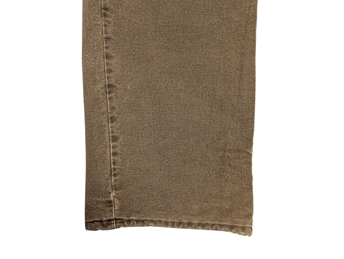 Wrangler Tan Fleece Lined Workwear Baggy Straight Leg Tan Fleece Lined Jeans 42"