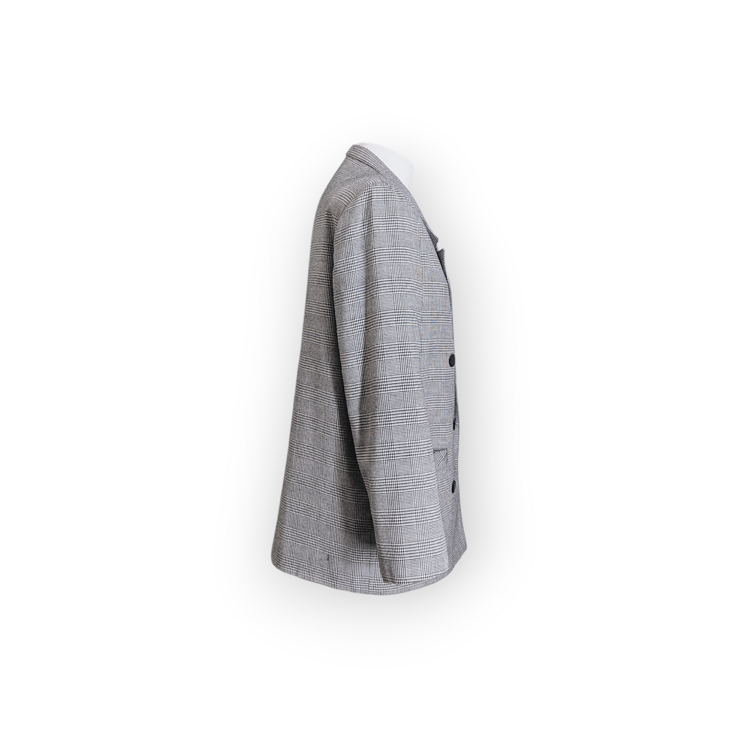 Vintage 80s Herringbone Blazer - Paul Sepreates - 42"