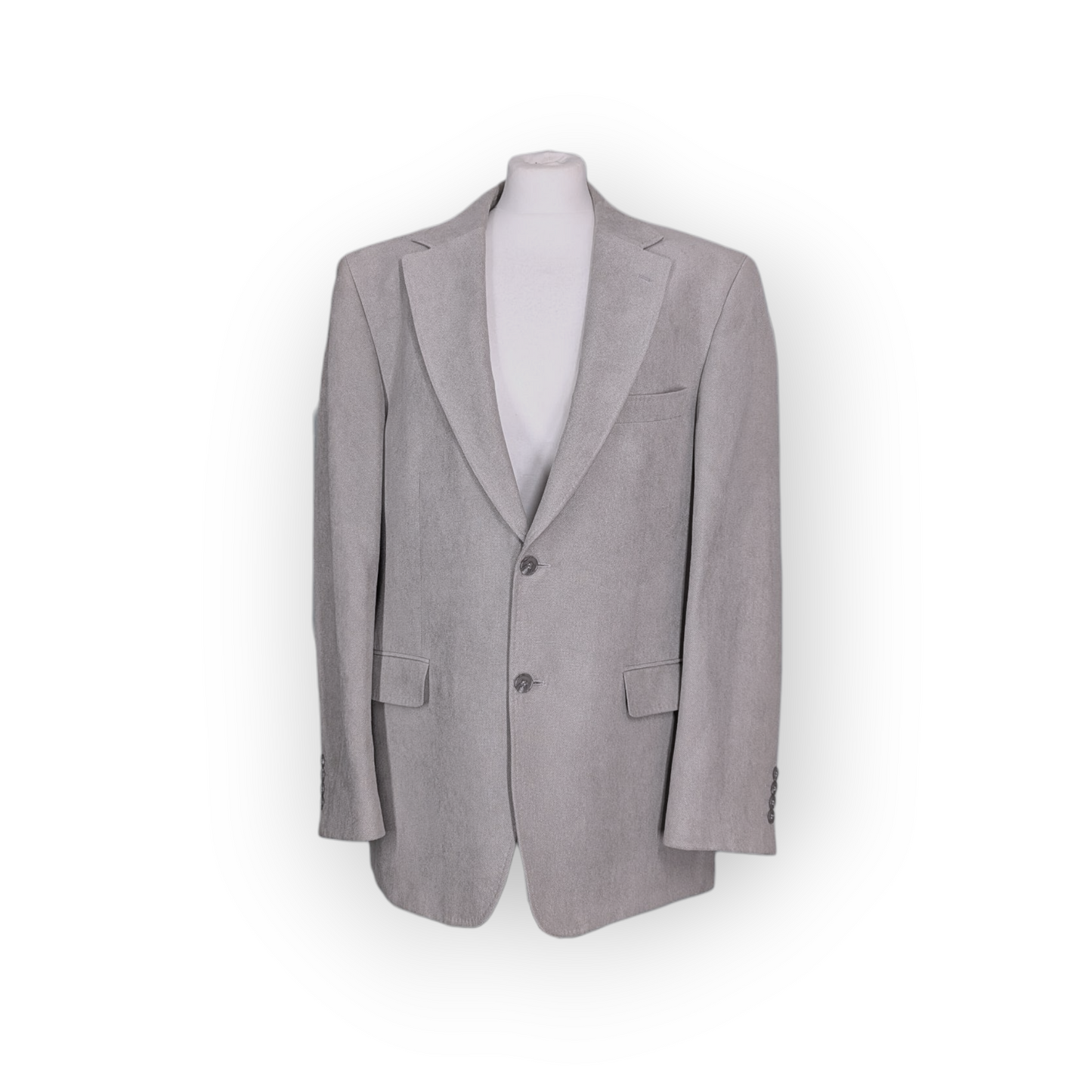 Preloved M&S Beige Single Breasted Blazer  44" Chest (M/L)