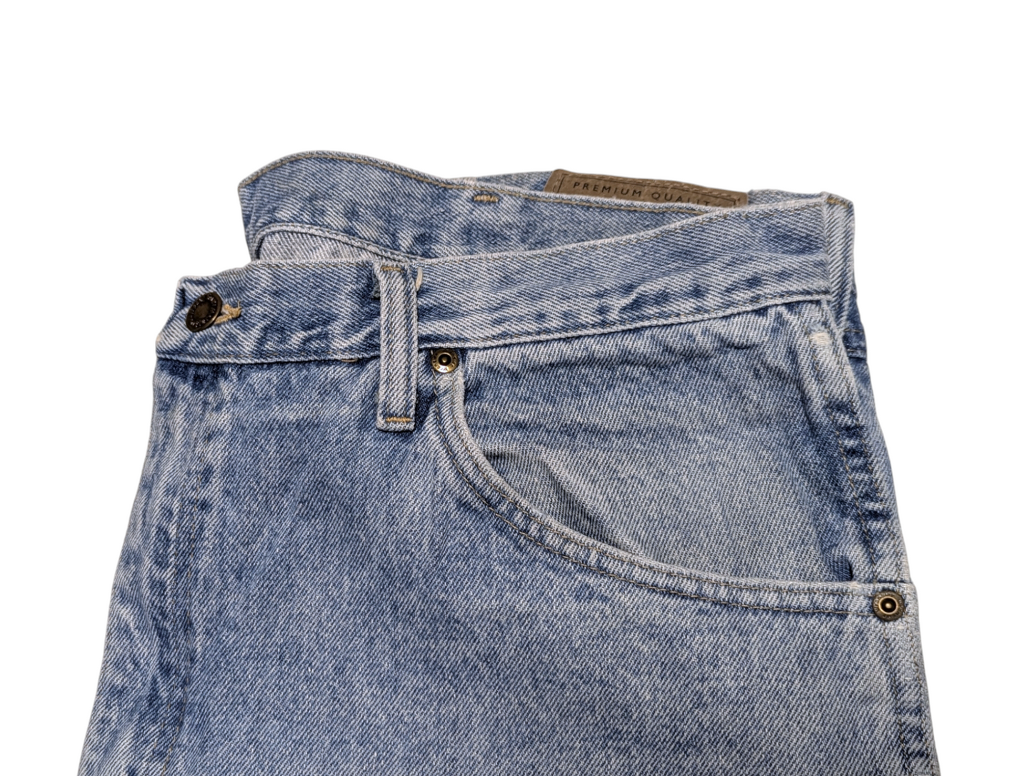 Wrangler Stone Wash Regular Fit Denim Jeans 38" Waist
