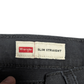 Wrangler Slim fit Baded Black Denim Jeans