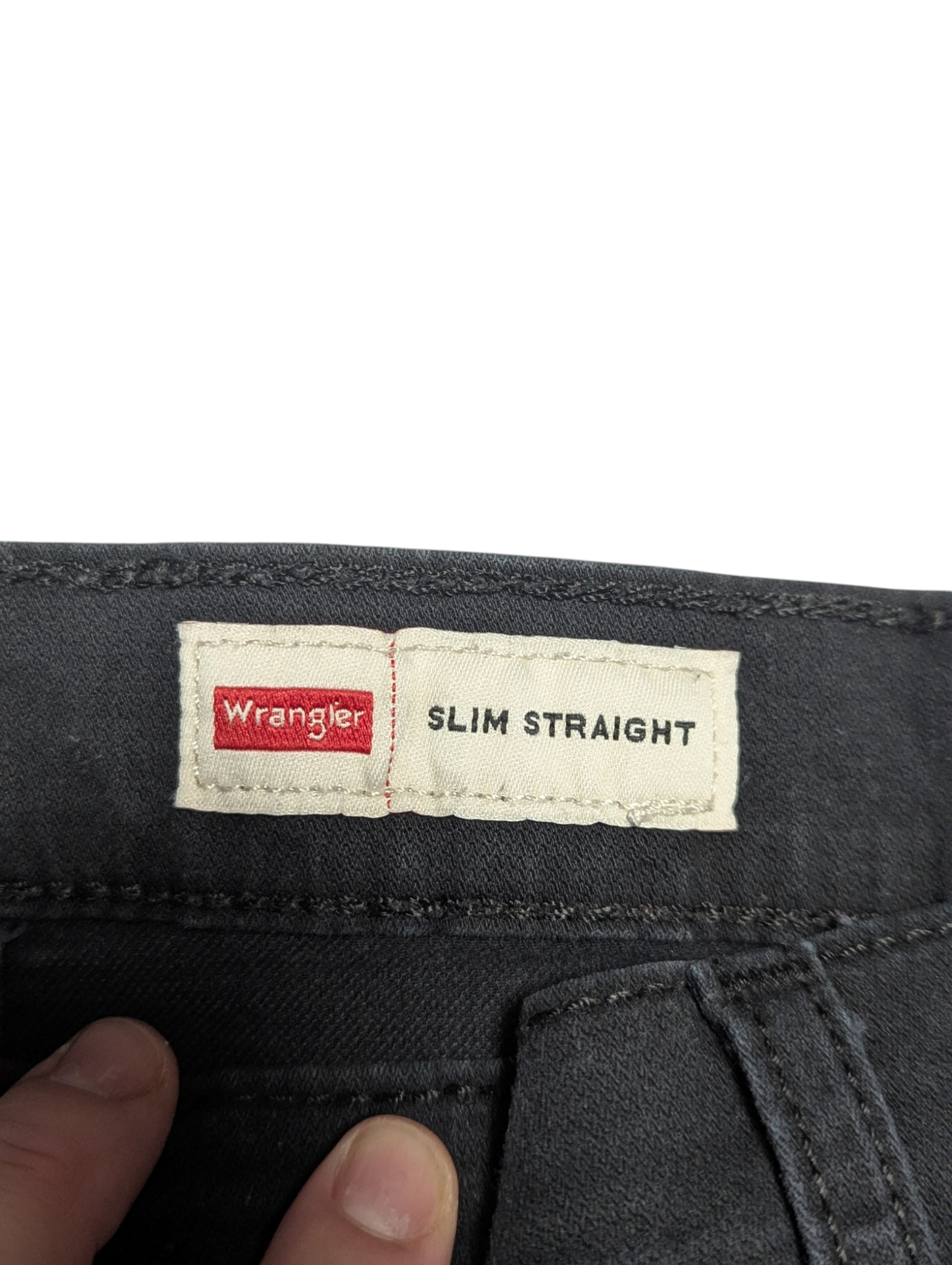 Wrangler Slim fit Baded Black Denim Jeans