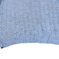 Jantzens Vintage Baby Blue Cable Knit V-Neck Sweater Small