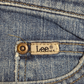 Lee Dirty Blue Faded Straight Leg Loose Fit Jean 40"