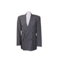 Preloved Next Grey Wool Double Breasted Blazer 42" (M)