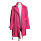 Preloved M&S Hot pink belted trench coat mac UK16