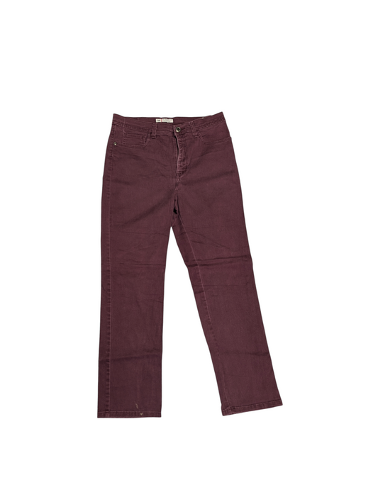 Lee Jeans Classic Fit at the waist - Straight Leg -Burgandy - W30 L28