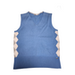 Vintage - Green Lamb - Golf Vest - Blue - V-Neck - Medium