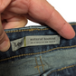 WRANGER - Natural Bootcut - Just below the waist -Dark Denim -slight stretch W32 L29