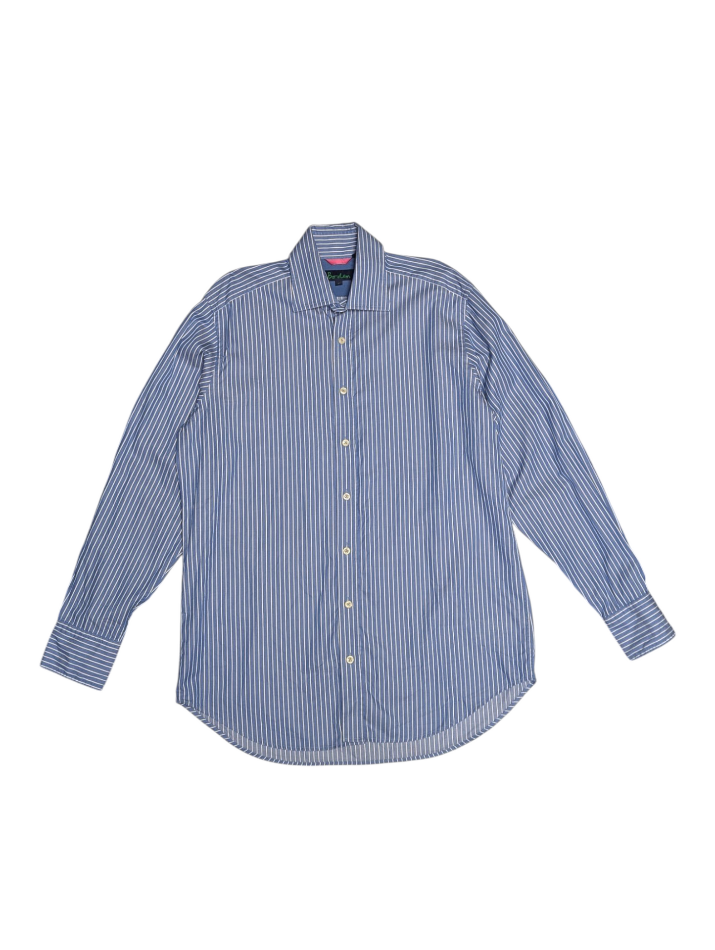 Preloved - Boden - Classic Blue & White Stripe Shirt - 100% cotton - XL