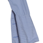 Preloved - TM Lewin - Blue & White Dress Shirt - Double Cuff Sleeve - Medium