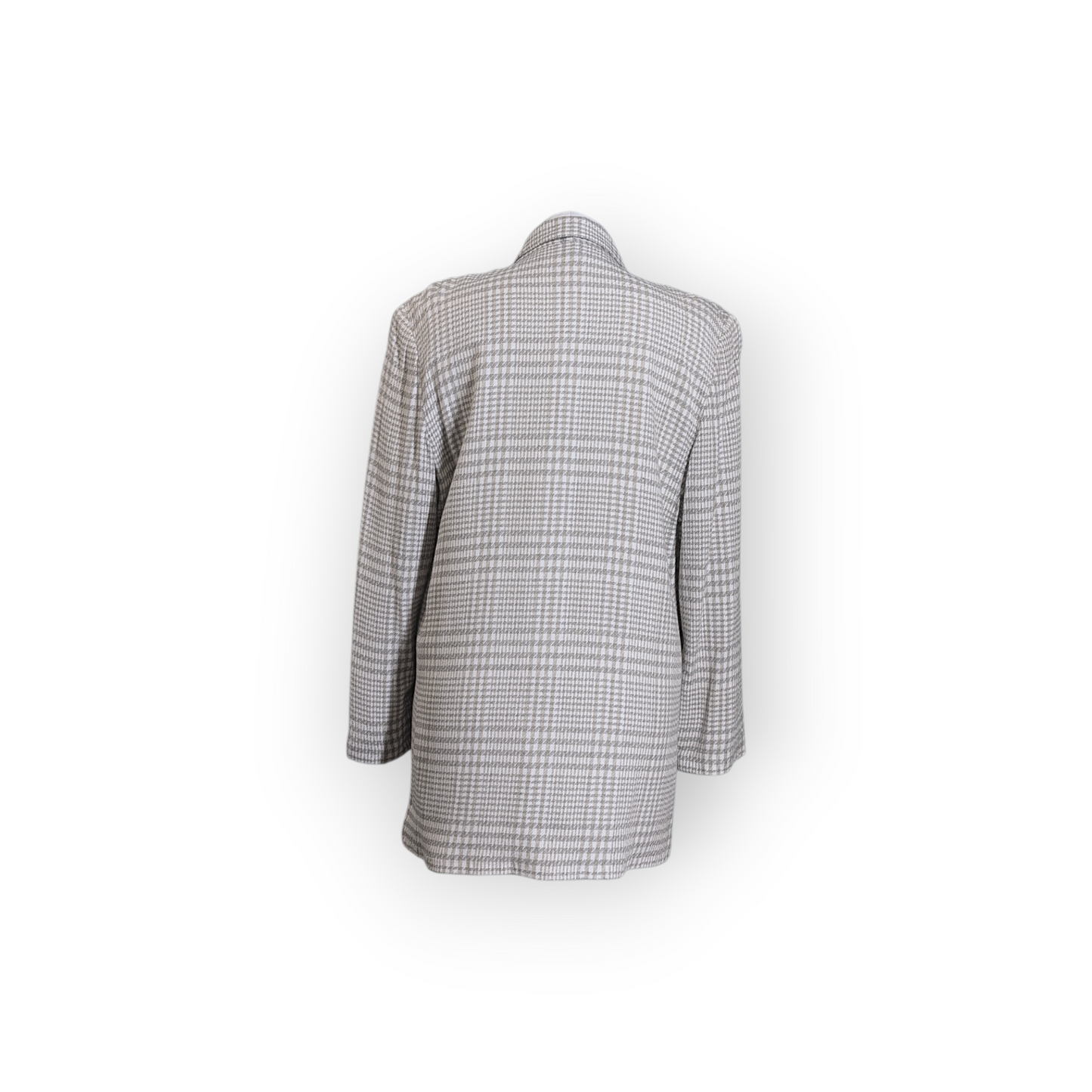 Vintage 'C&A' Light Check/Plaid Summer Blazer 38"