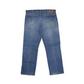 Wrangler Faded Blue Wash Straight Leg Baggy Fit Jeans 40"