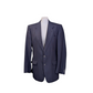 Vintage Odermark Navy Pinstripe Single Breasted Blazer 42" Medium