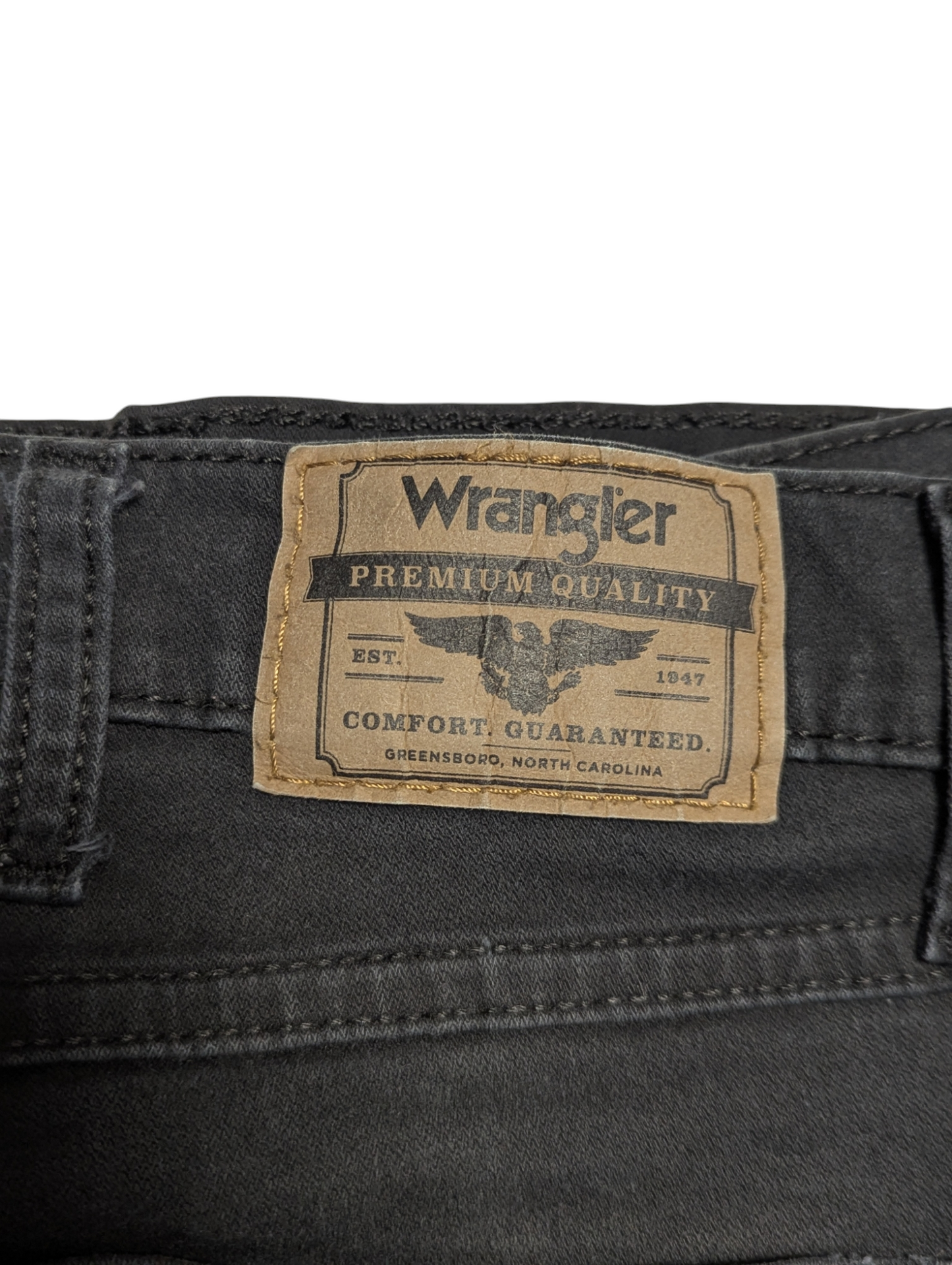 Wrangler Slim fit Baded Black Denim Jeans
