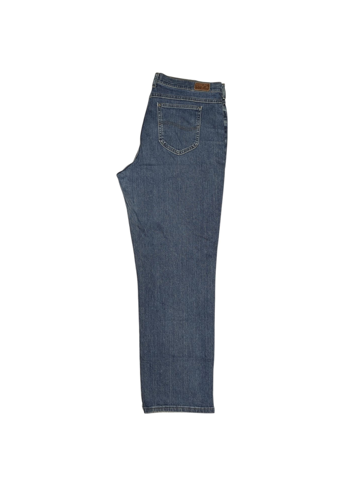Lee Dirty Blue Faded Straight Leg Loose Fit Jean 40"
