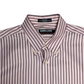 Preloved - Kirkland Signaure - Burgandy & Pink Stripe Shirt - Long Sleeve Shirt - XLarge