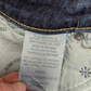 WRANGER - Natural Bootcut - Just below the waist -Dark Denim -slight stretch W32 L29