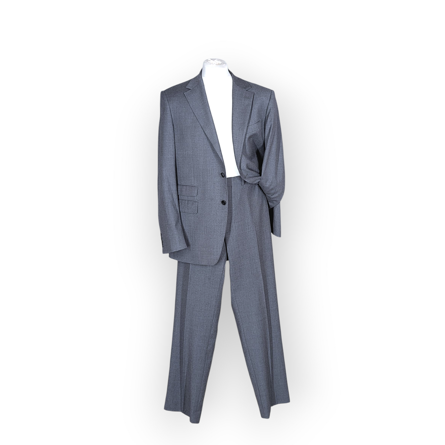 M&S Pure New Wool Grey Suit